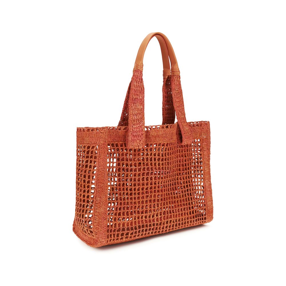 East-West Summer Banana tote bag