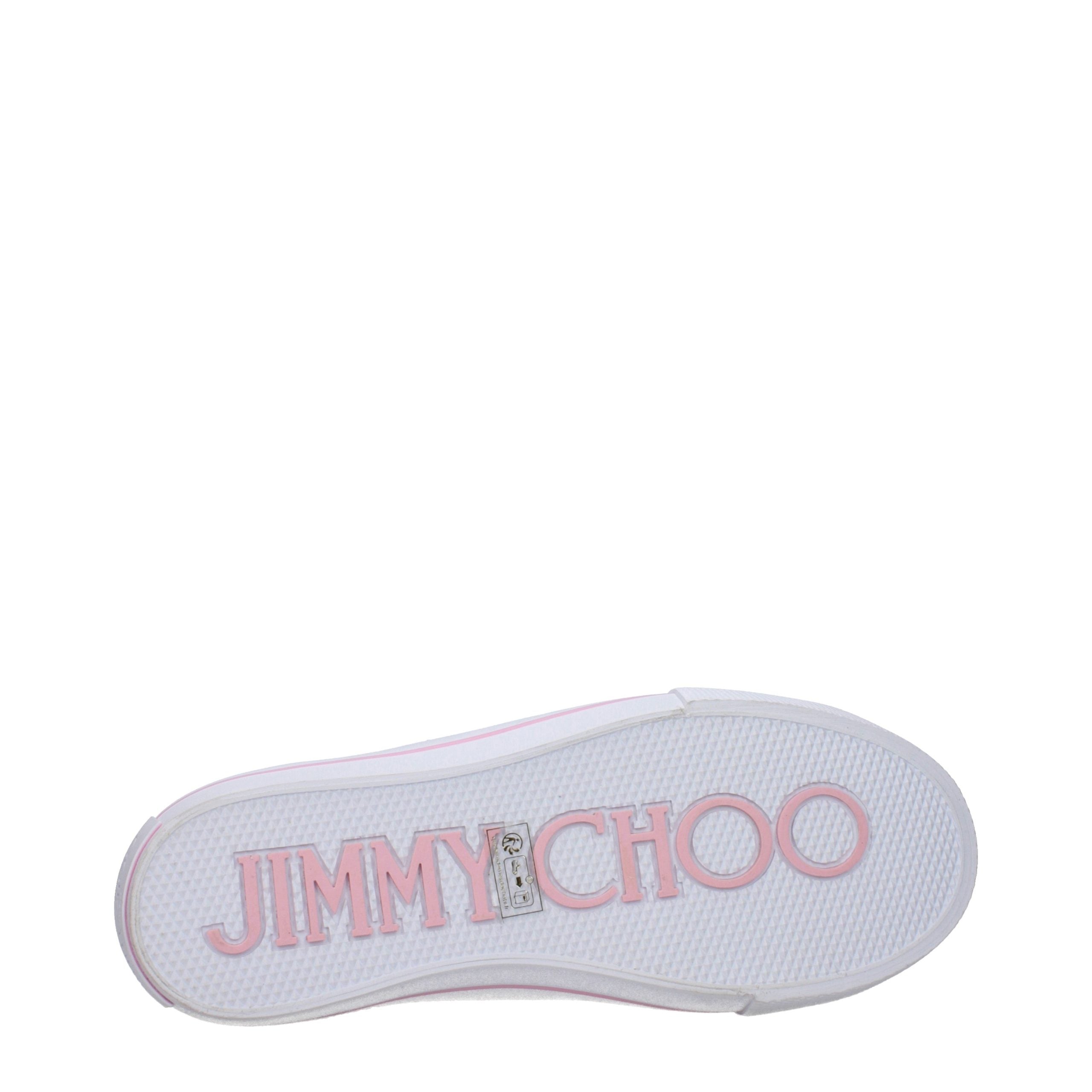 Sneakers basse in tessuto rosa