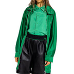 Parka con cappuccio a scomparsa