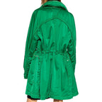 Parka con cappuccio a scomparsa
