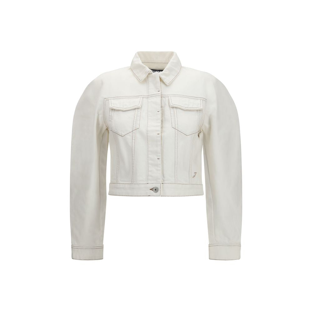 Ovalo white denim jacket