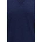 Maglione in cotone con scollo a V
