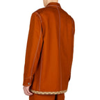 Giacca marrone reversibile