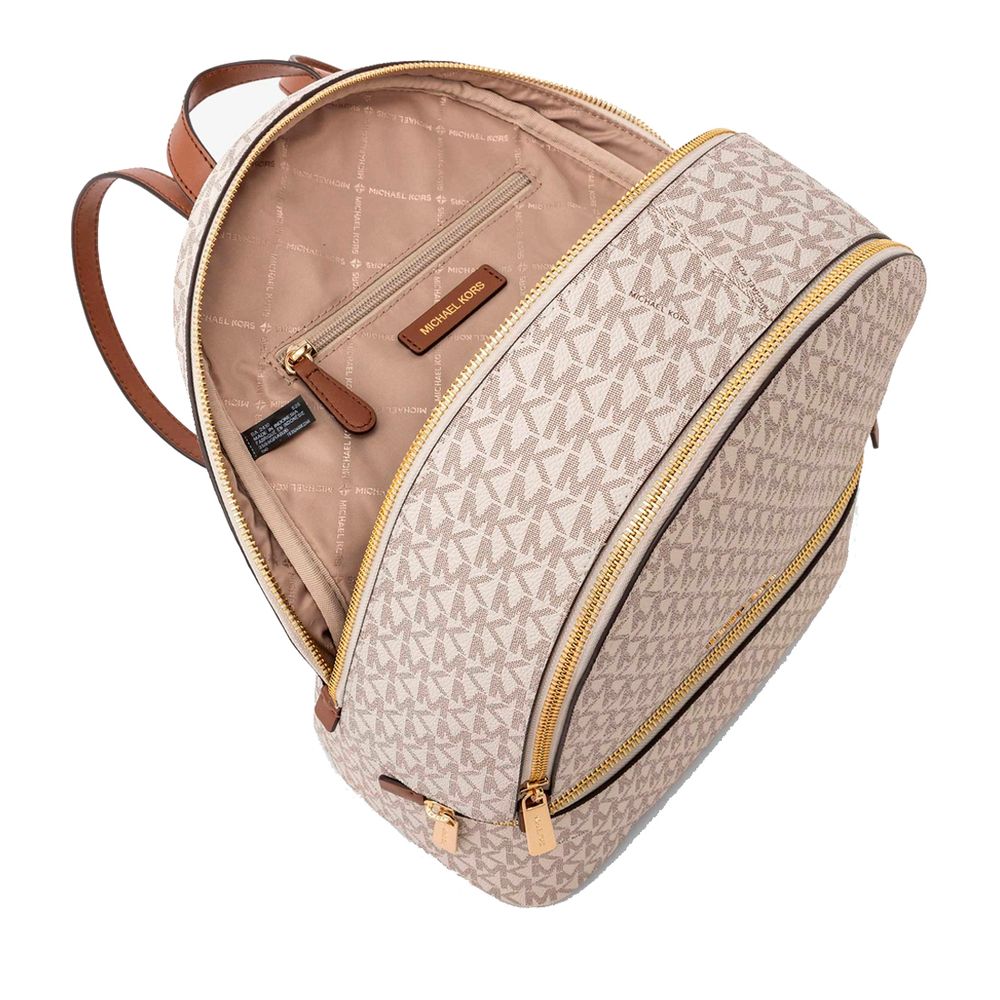 Beige backpack