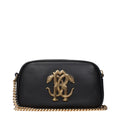 Borsa a tracolla in pelle nera