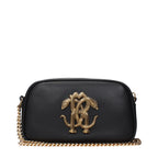 Borsa a tracolla in pelle nera