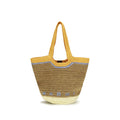 Borsa a tracolla Seaside in rafia