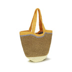 Borsa a tracolla Seaside in rafia