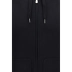 Cotton zip-up sweatshirt