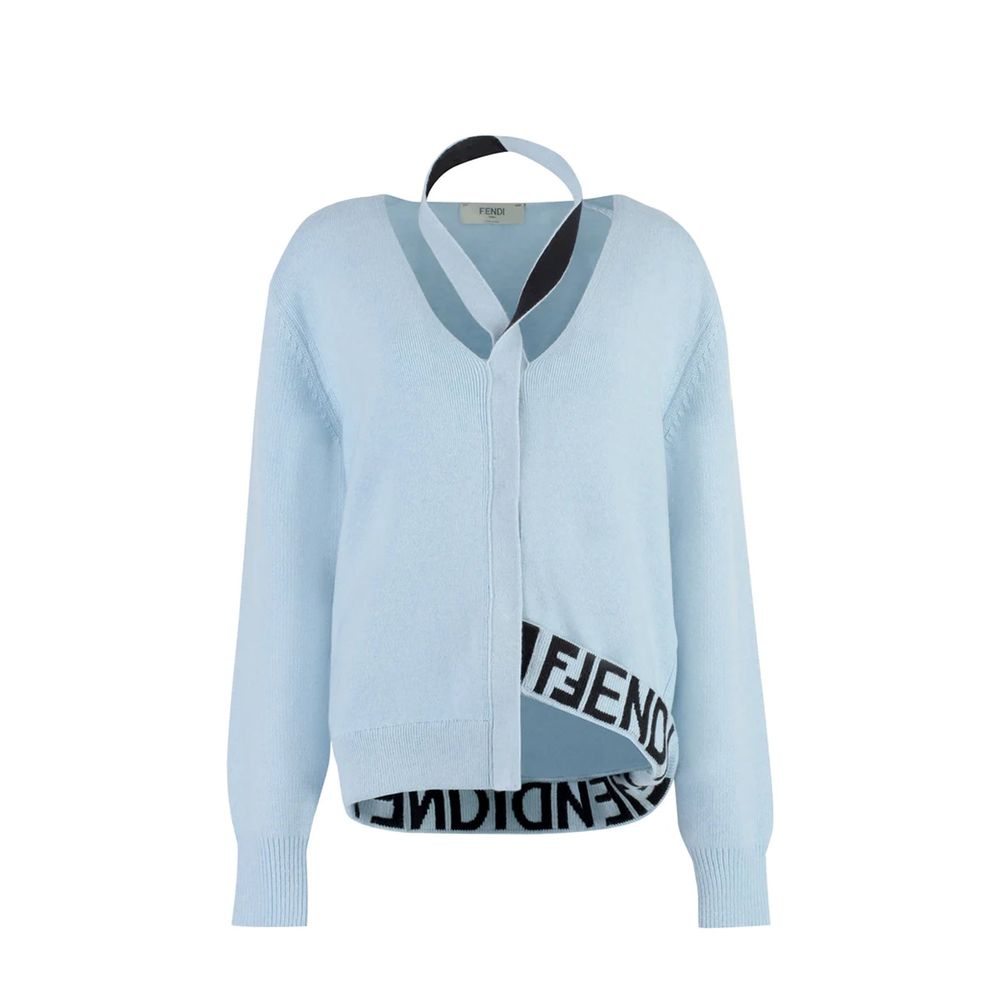 Cardigan con scollo a v