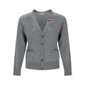 Wool long sleeves cardigan