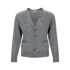 Wool long sleeves cardigan