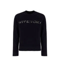 Sweatshirt with ribbed trim
