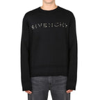 Sweatshirt with ribbed trim