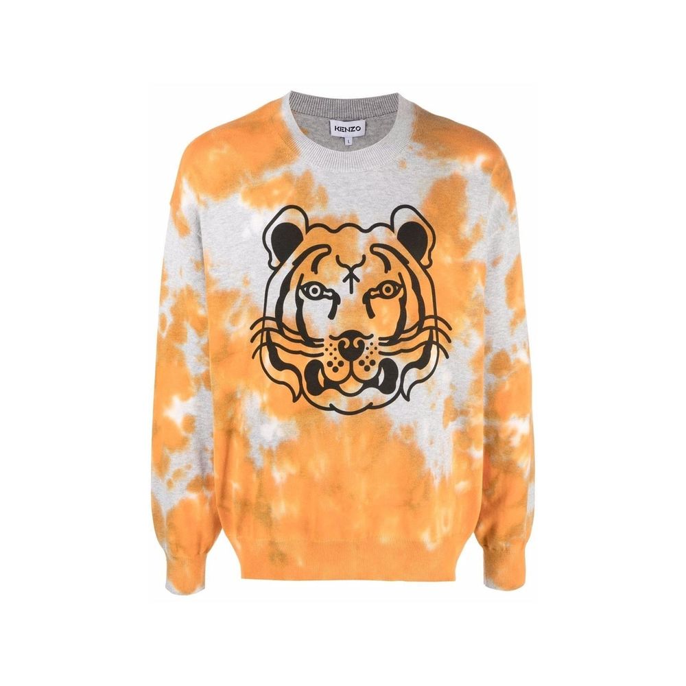 Felpa arancione in cotone