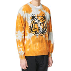 Felpa arancione in cotone