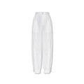 White casual trousers