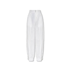 White casual trousers