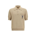 Polo in cotone beige