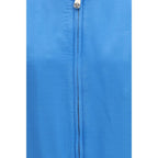 Silk zip-up jacket