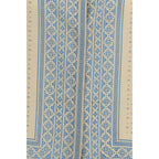 Camicia in seta con stampa geometrica