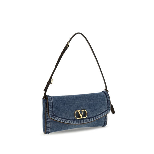 Borsa a tracolla DeVain in denim