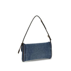 DeVain denim shoulder bag