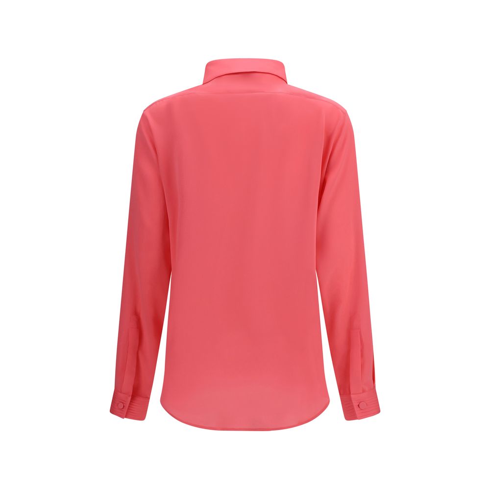 Camicia da smoking in seta