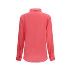 Camicia da smoking in seta