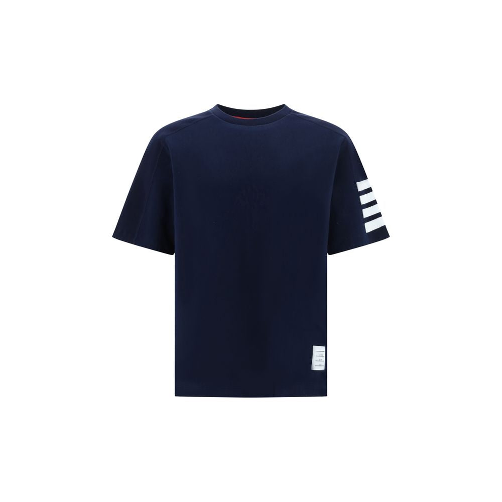 Horizontal-stripe T-shirt