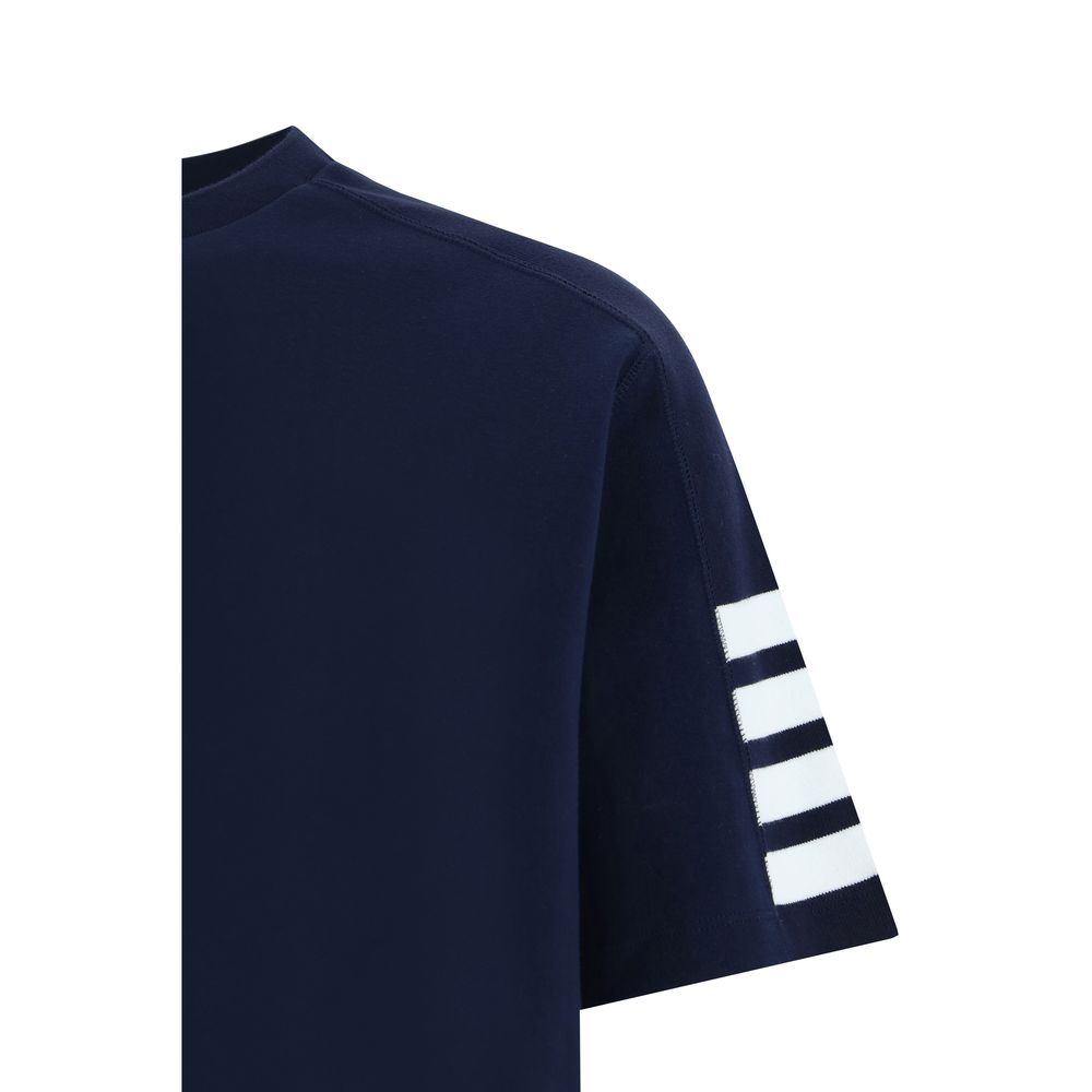 Horizontal-stripe T-shirt