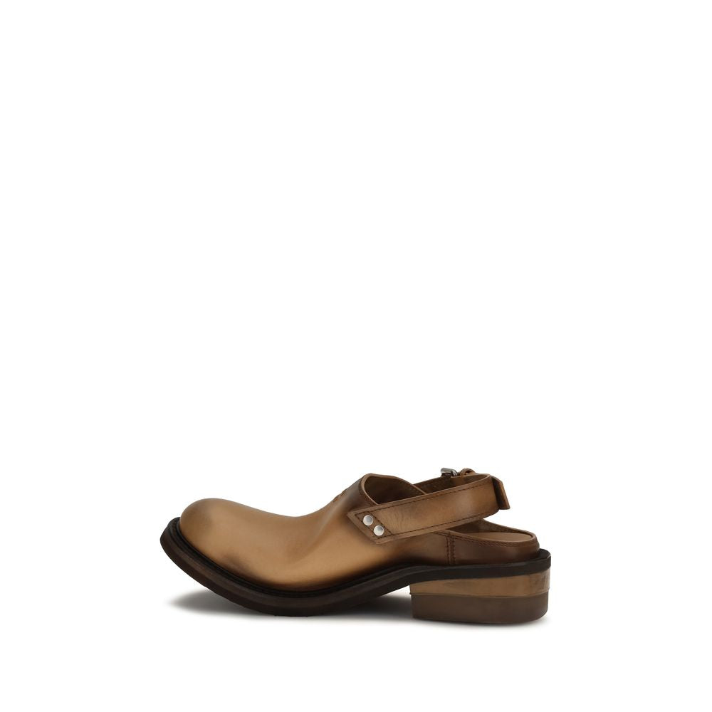 Mules in pelle Foule