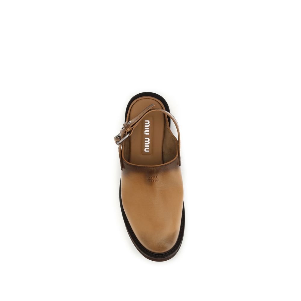 Mules in pelle Foule