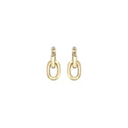 Double XL link earrings