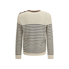Maglione a righe