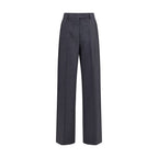 Pantaloni in kid mohair