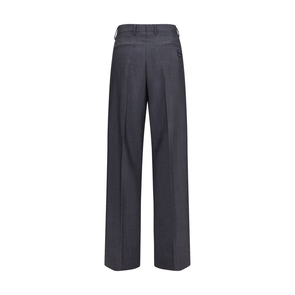 Pantaloni in kid mohair
