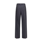 Pantaloni in kid mohair