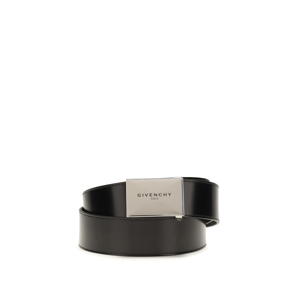 Reversible leather belt