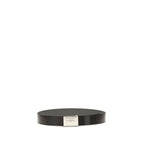 Reversible leather belt