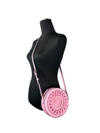 Camera bag rotonda rosa