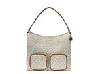 Borsa a tracolla Merritt Vaniglia