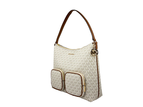Borsa a tracolla Merritt Vaniglia