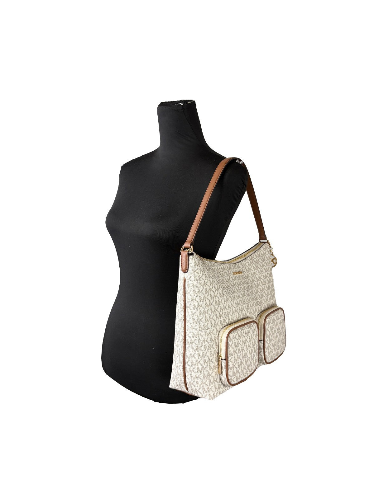Borsa a tracolla Merritt Vaniglia