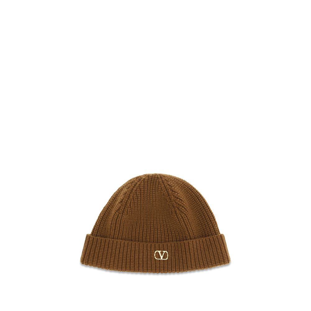 VLogo cashmere hat