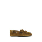 Suede loafers