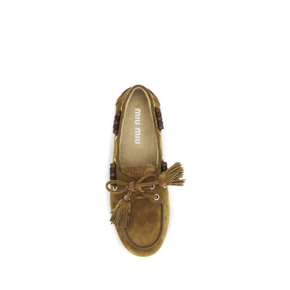 Suede loafers
