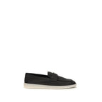 Leather loafers