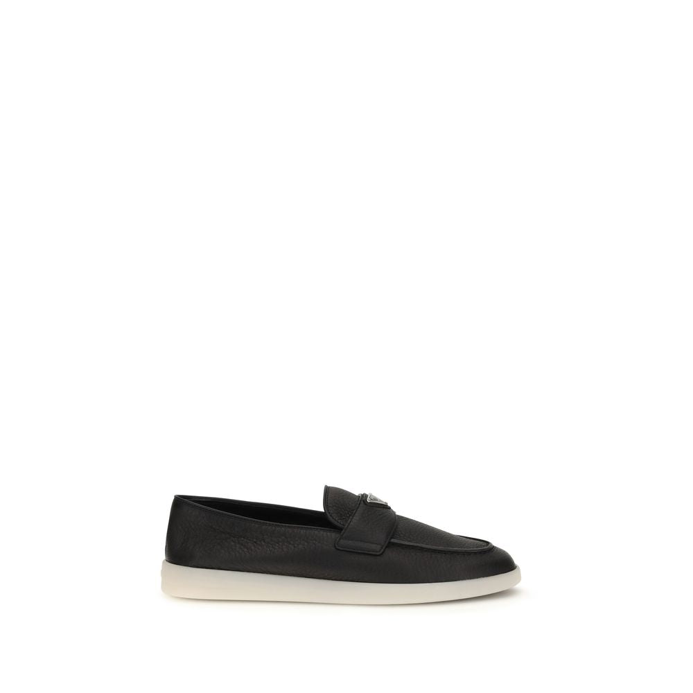 Leather loafers