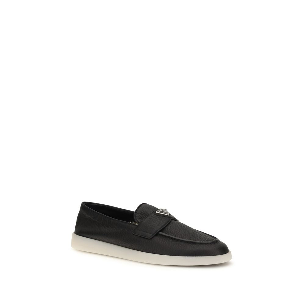 Leather loafers
